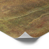 Klimt - ontwerp van geverfde samenstelling voor de poster (Hoek)