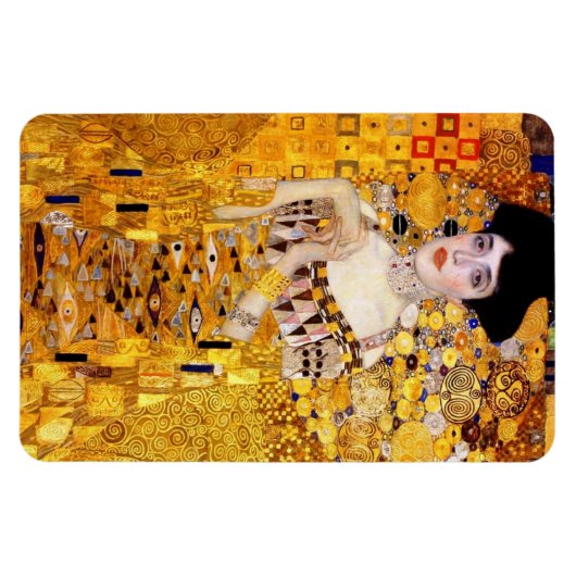 Klimt Portrait de Adele Bloch-Bauer I Magnet (Horizontal)