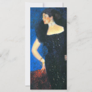 Klimt Portrait de la carte Rose von Rosthorn-Fried