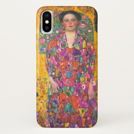 Klimt Portret van Eugenia Primavesi Case-Mate iPhone Case (Achterkant)