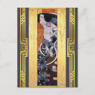 Klimt Rested Judith II Salome Art Nouveau Briefkaart