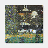 Klimt - Schloss Kammer am Attersee II Magneet (Voorkant)