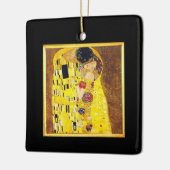 Klimt The Kiss Keramisch Ornament (Links)