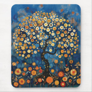 Klimt Tree of Life Muismat