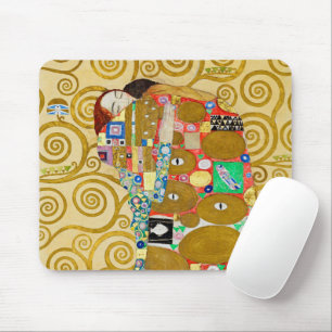 Klimt Vervulling Mozaïek: Vintage Stoclet Fries Muismat