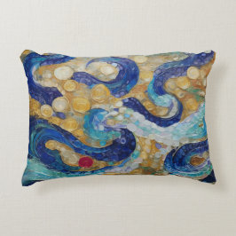 Klimt Water Serpents Accent Kussen