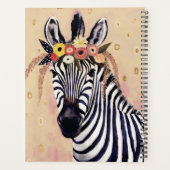 Klimt Zebra | Orné De Fleurs (Dos)