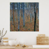 Klimt's beech Grove I Poster (Keuken)
