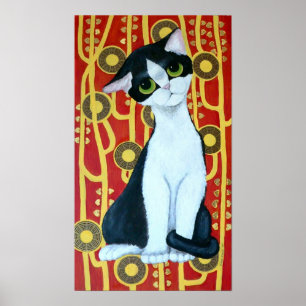 Klimt's kat poster