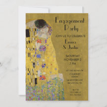 Klimt's Kus - Art Nouveau Engagement Party