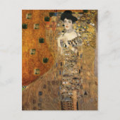 Klimt's portret Adele Bloch-Bauer Briefkaart (Voorkant)