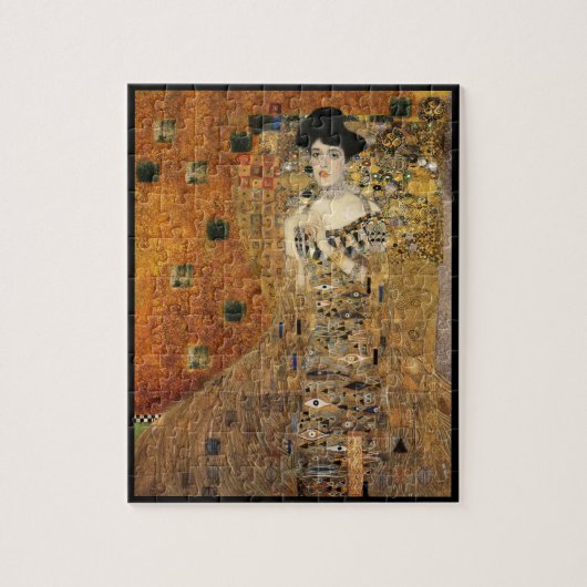 Klimt's portret van Adele Bloch-Bauer Legpuzzel (Verticaal)