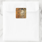 Klimt's portret van Adele Bloch-Bauer Vierkante Sticker (Tas)