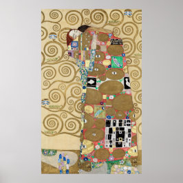 Klimt's vervulling poster