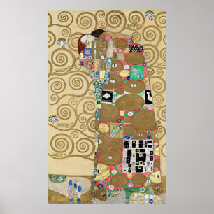 Klimt's vervulling poster
