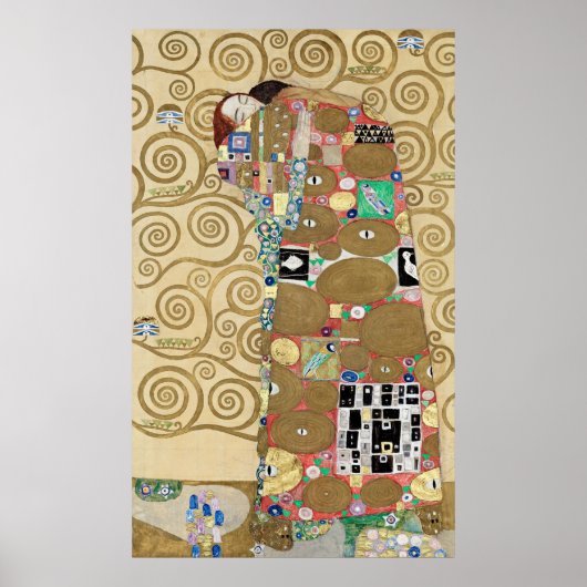 Klimt's vervulling poster (Voorkant)