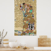 Klimt's vervulling poster (Keuken)