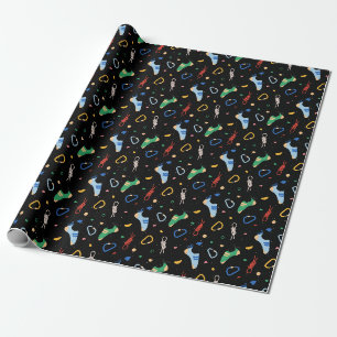 Klimuitrusting - Donker Cadeaupapier