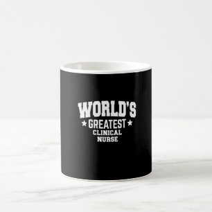 Klinisch instructeur verpleegster werelds beste koffiemok
