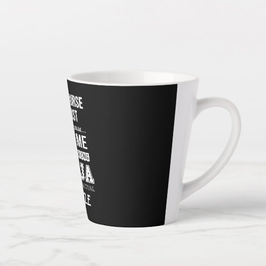 Klinisch verpleegkundige specialist T-Shirt - Mult Latte Mok (Rechts)