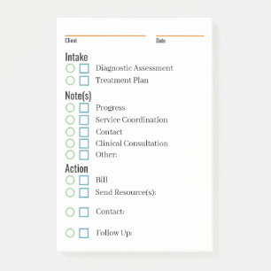 Klinische notities en herinneringen post-it® notes