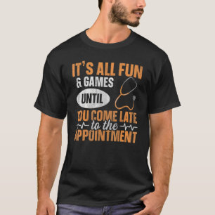 Klinische receptioniste voor de gezondheidszorg Re T-shirt