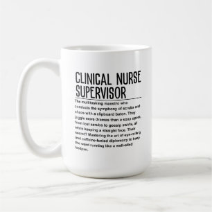 Klinische verpleegkundige Supervisor Koffiemok