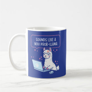 Klinkt als een probleem voor jou - Cute Lama Kanto Koffiemok