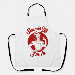 Klinkt gay ik ben in  lesbisch cowgirl howdy schort