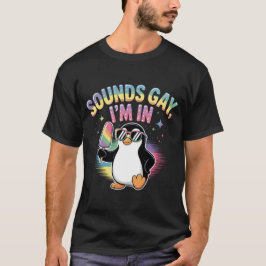 Klinkt gay Ik ben in Pride Maand Design - Penguin T-shirt