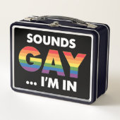 Klinkt Gay Ik ben Rainbow LGBTQ Pride (Voorkant)