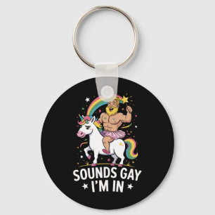 Klinkt Gay, Ik Doe Mee Sleutelhanger