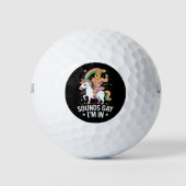 Klinkt goed binnen golfballen (Voorkant)