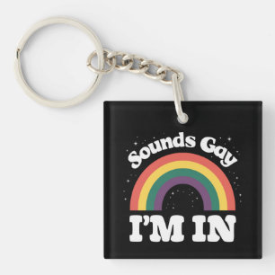 Klinkt Homofiel Ik Ben In De Pride Maand Van Lhbti Sleutelhanger