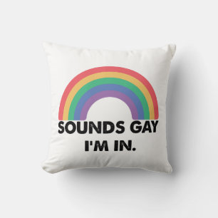 Klinkt Homofiel Ik Ben In Regenboog Pride Maand Ho Kussen