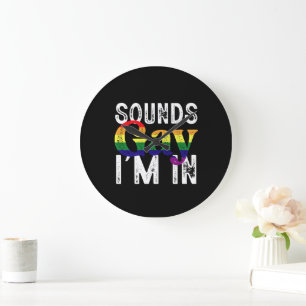 Klinkt Homoseksueel, ik doe mee met Regenboog LGBT Grote Klok