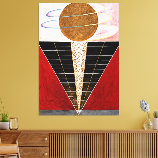 Klint - Altarpiece No. 2 Canvas Afdruk (Insitu (Woonkamer))