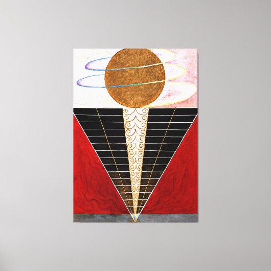 Klint - Altarpiece No. 2 Canvas Afdruk (Voorkant)