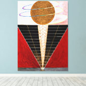 Klint - Altarpiece No. 2 Canvas Afdruk (Insitu (Houten vloer))