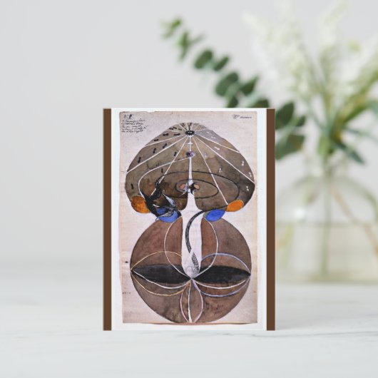 Klint - Boom van de Kennis, nr. 2, reeks W, Kaart (Staand voorkant)