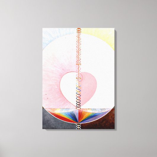 Klint - De Duif, nr. 1, 1915 Canvas Afdruk (Voorkant)