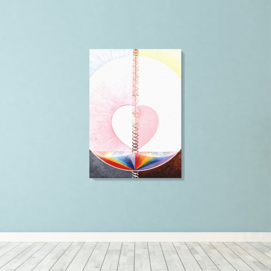 Klint - De Duif, nr. 1, 1915 Canvas Afdruk (Insitu (Houten vloer))