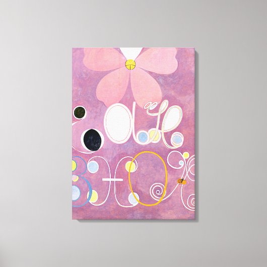 Klint - De tien grootste nr. 05 Canvas Afdruk (Voorkant)