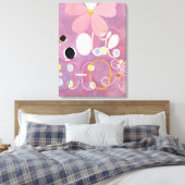 Klint - De tien grootste nr. 05 Canvas Afdruk (Insitu (Slaapkamer))