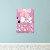 Klint - De tien grootste nr. 05 Canvas Afdruk (Insitu (Houten vloer))