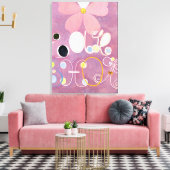 Klint - De tien grootste nr. 05 Canvas Afdruk (Insitu (Woonkamer))