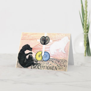 Klint - Evolution No. 5, Group VI, abstracte kunst Kaart