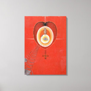 Klint - The Dove, No. 08 Canvas Afdruk