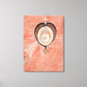 Klint - The Dove No. 10,  kunstwerk Canvas Afdruk (Voorkant)