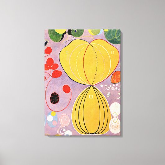 Klint - The Ten Largest nr. 07, Adulthood Canvas Afdruk (Voorkant)